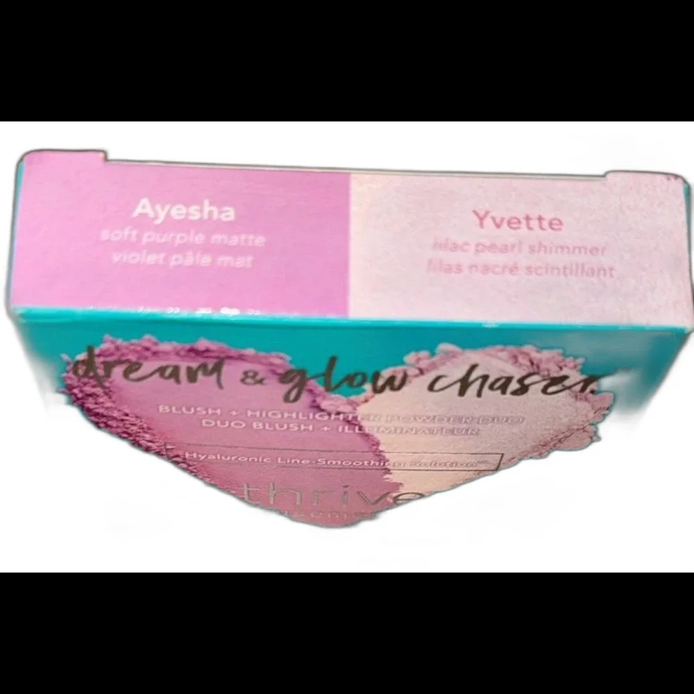 Thrive Dream Chase blush highlighter Ayesha Evette palette